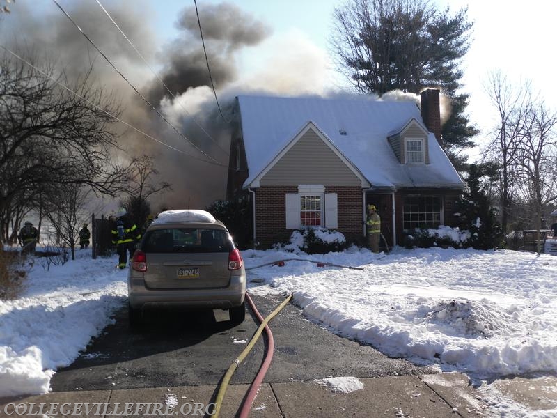 Dwelling Fire, 6th Avenue, Collegevile Borough